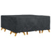 Husă pentru mobilier de exterior Negru 200 x 200 x 90 cm 210D - WALTI WALTI
