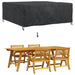 Husă pentru mobilier de exterior Negru 210 x 200 x 70 cm 420D - WALTI WALTI