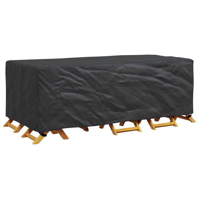 Husă pentru mobilier de exterior Negru 220 x 110 x 70 cm 600D - WALTI WALTI
