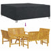 Husă pentru mobilier de exterior Negru 220 x 220 x 70 cm 210D - WALTI WALTI