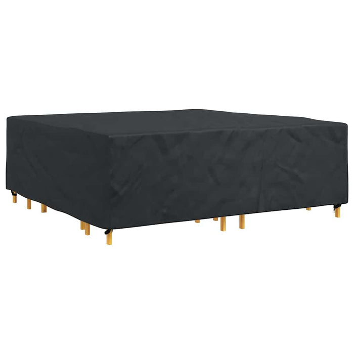 Husă pentru mobilier de exterior Negru 220 x 220 x 70 cm 600D - WALTI WALTI