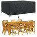 Husă pentru mobilier de exterior Negru 220 x 190 x 85 cm 210D - WALTI WALTI