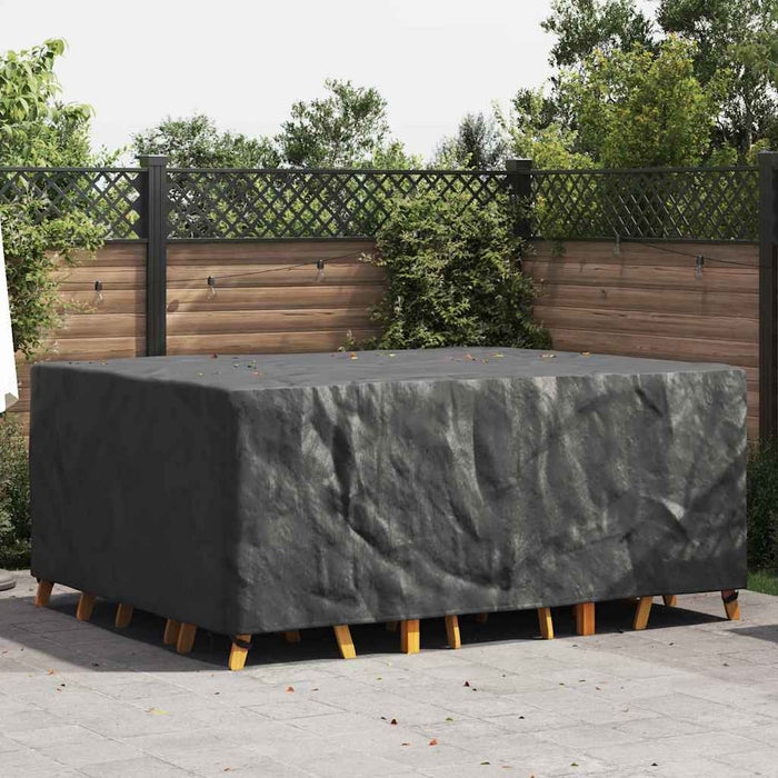 Husă pentru mobilier de exterior Negru 220 x 190 x 85 cm 600D - WALTI WALTI