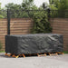 Husă pentru mobilier de exterior Negru 229 x 113 x 73 cm 210D - WALTI WALTI