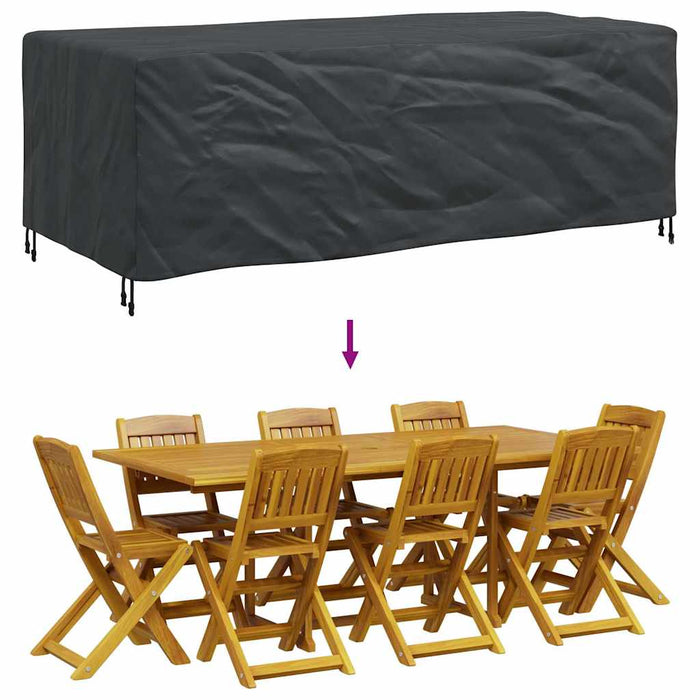 Husă pentru mobilier de exterior Negru 229 x 113 x 73 cm 420D - WALTI WALTI