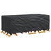 Husă pentru mobilier de exterior Negru 229 x 113 x 73 cm 420D - WALTI WALTI
