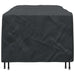 Husă pentru mobilier de exterior Negru 229 x 113 x 73 cm 420D - WALTI WALTI