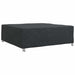 Husă pentru mobilier de exterior Negru 235 x 235 x 70 cm 210D - WALTI WALTI