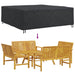 Husă pentru mobilier de exterior Negru 235 x 235 x 70 cm 420D - WALTI WALTI