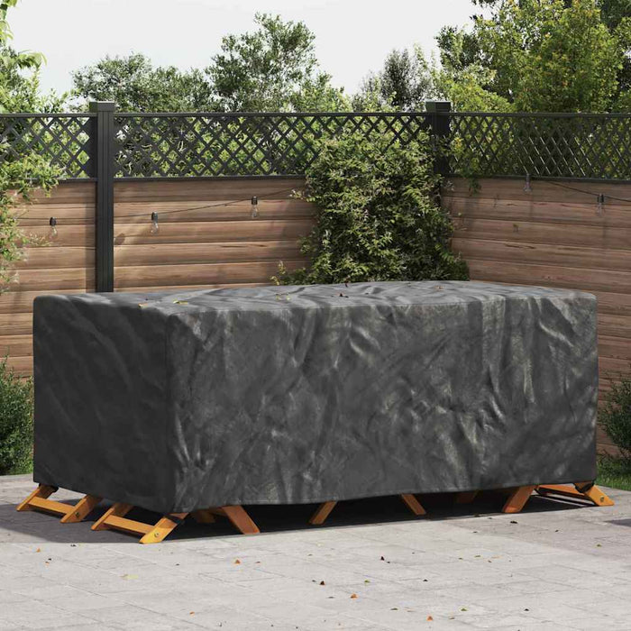 Husă pentru mobilier de exterior Negru 240 x 140 x 90 cm 210D - WALTI WALTI