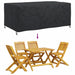 Husă pentru mobilier de exterior Negru 240 x 140 x 90 cm 210D - WALTI WALTI