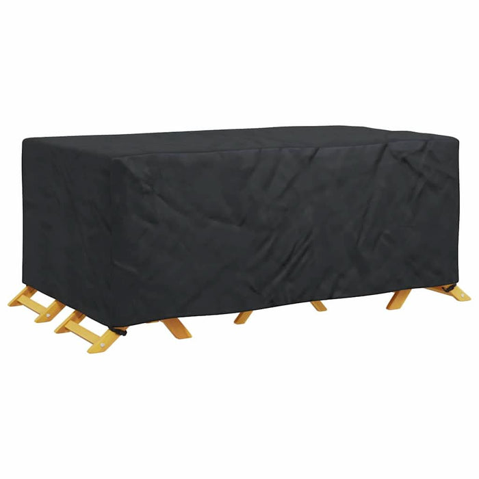 Husă pentru mobilier de exterior Negru 240 x 140 x 90 cm 210D - WALTI WALTI