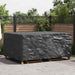 Husă pentru mobilier de exterior Negru 240 x 180 x 100 cm 420D - WALTI WALTI