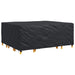 Husă pentru mobilier de exterior Negru 250 x 210 x 70 cm 600D - WALTI WALTI