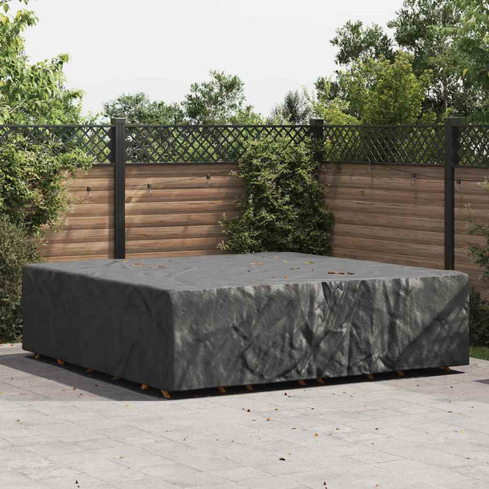 Husă pentru mobilier de exterior Negru 260 x 260 x 70 cm 600D - WALTI WALTI