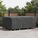 Husă pentru mobilă Simplu Negru 280 x 204 x 106 cm 600D - WALTI WALTI