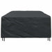 Husă pentru mobilier de exterior Negru 315 x 180 x 74 cm 210D - WALTI WALTI