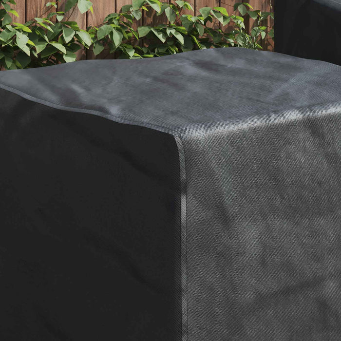 Husă pentru mobilă Negru 74 x 74 x 60 cm Textil Oxford 210D - WALTI WALTI