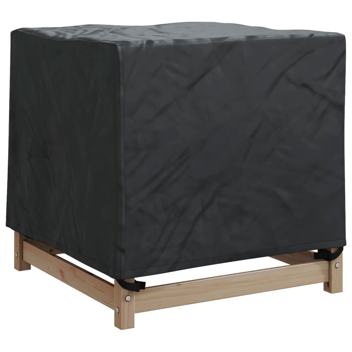 Husă pentru mobilă Negru 74 x 74 x 60 cm Textil Oxford 210D - WALTI WALTI