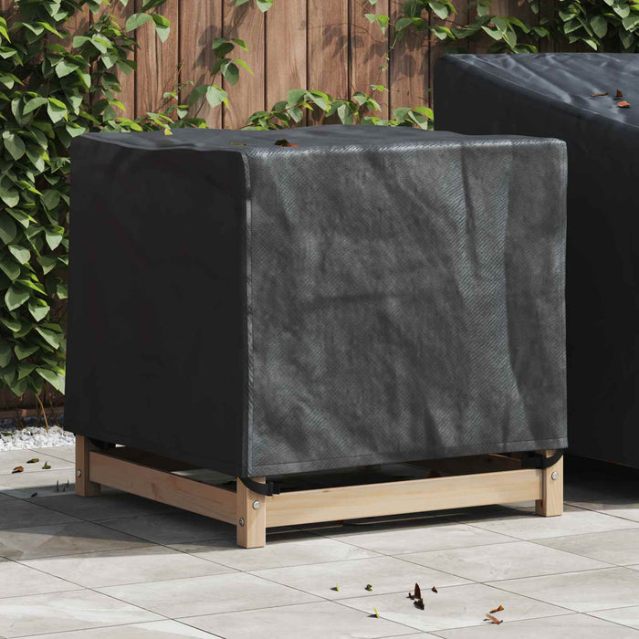 Husă pentru mobilă Negru 82 x 82 x 65 cm Textil Oxford 210D - WALTI WALTI