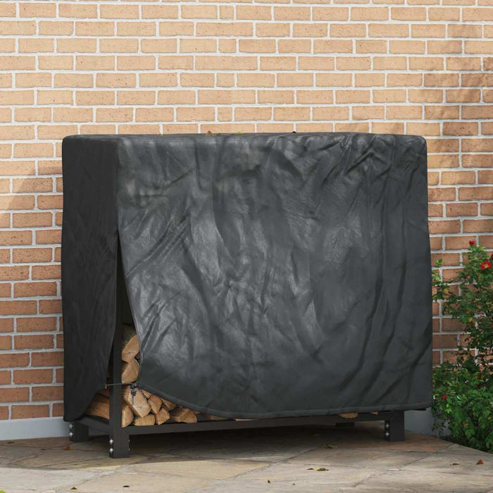 Husă pentru suport de lemne Negru 61 x 122 x 106 cm țesătură - WALTI WALTI