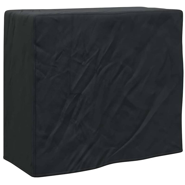Husă pentru suport de lemne Negru 61 x 122 x 106 cm țesătură - WALTI WALTI