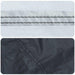 Husă pentru suport de lemne Negru 61 x 122 x 106 cm țesătură - WALTI WALTI
