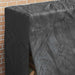 Husă pentru suport de lemne Negru 61 x 122 x 106 cm țesătură - WALTI WALTI