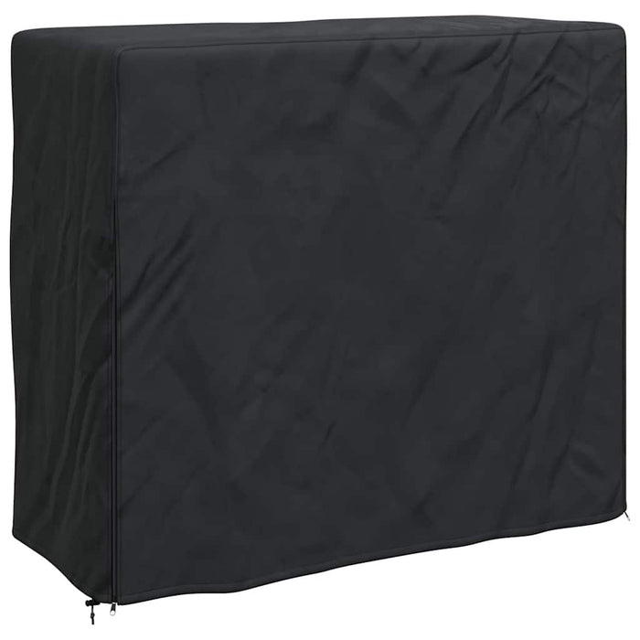 Husă pentru suport de lemne Negru 61 x 122 x 106 cm țesătură - WALTI WALTI