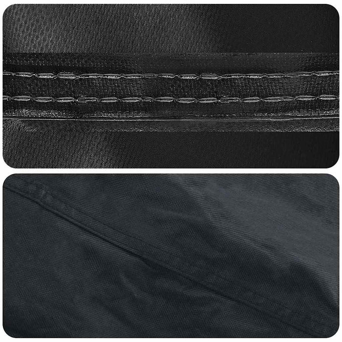 Husă pentru suport de lemne Negru 61 x 122 x 106 cm țesătură - WALTI WALTI
