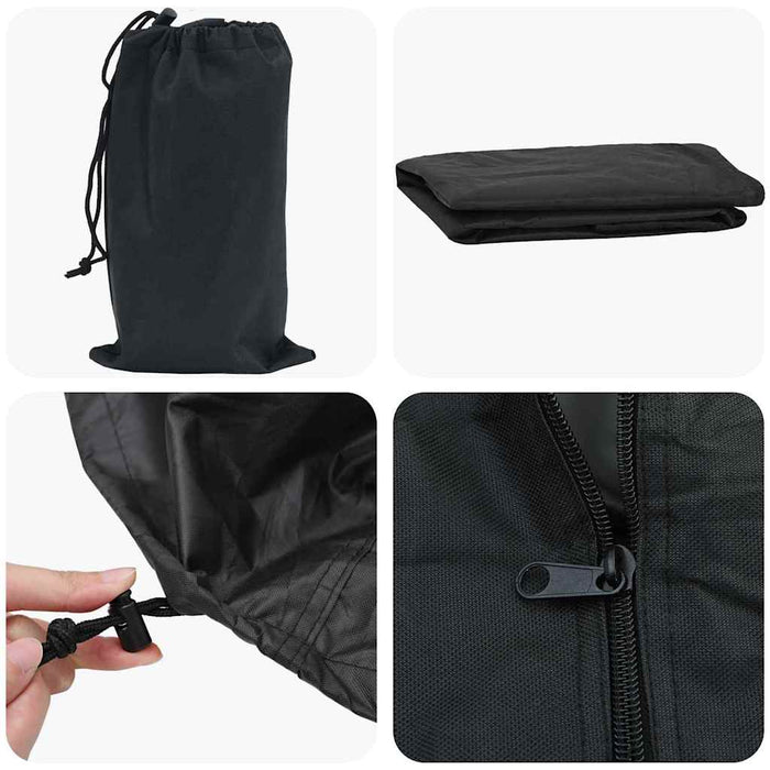 Husă pentru mobilier de exterior Negru Material 600D - WALTI WALTI