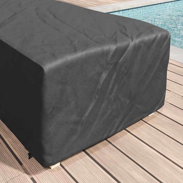Husă pentru Leagăne Simplu Negru 74 x 210 x 40 cm țesătură WALTI