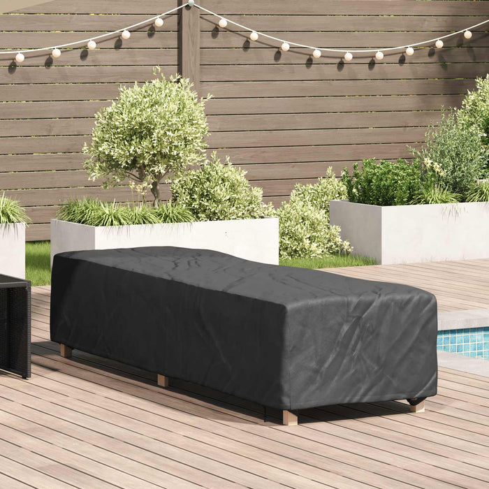 Husă pentru Leagăne Simplu Negru 74 x 210 x 40 cm țesătură WALTI