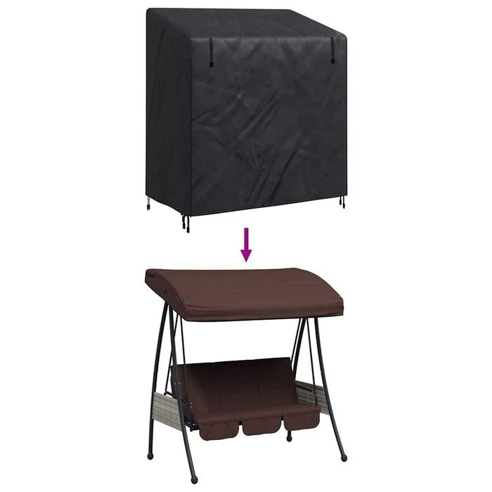 Husă pentru leagăn de exterior 155 x 95 x 165 cm - WALTI WALTI