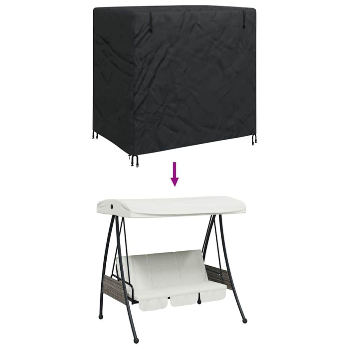 Husă pentru leagăn de exterior 175 x 125 x 160 cm Material 600D - WALTI WALTI