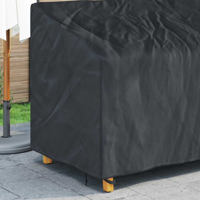 Huskă pentru bancă de grădină 205 x 85 x 65 / 94 cm WALTI