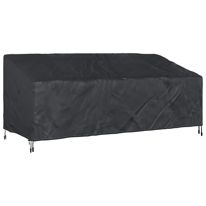 Huskă pentru bancă de grădină Negru 200 x 100 x 89 cm WALTI