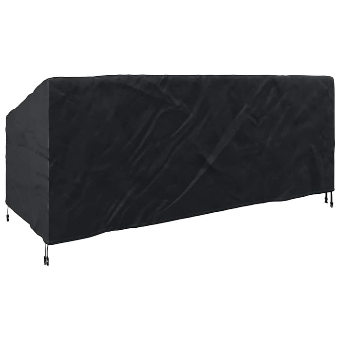 Huskă pentru bancă de grădină Negru 200 x 100 x 89 cm WALTI