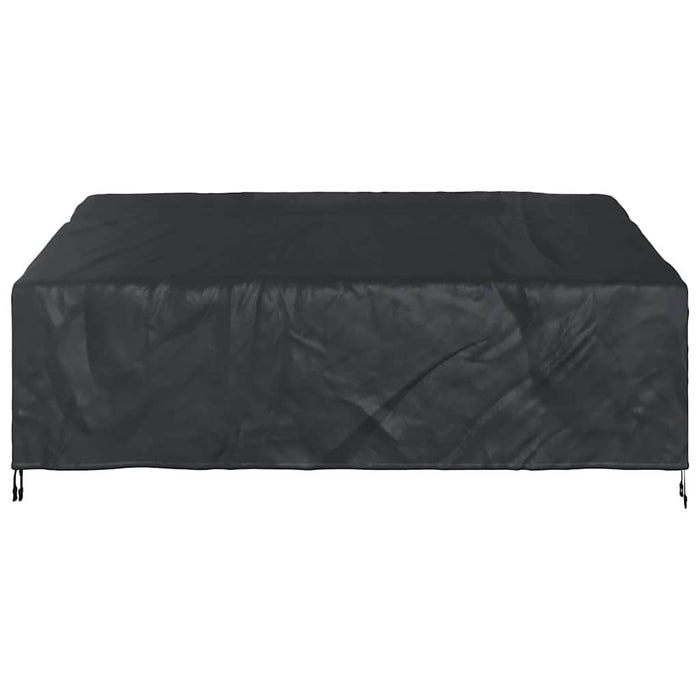 Huskă pentru bancă de grădină Negru 200 x 100 x 89 cm WALTI