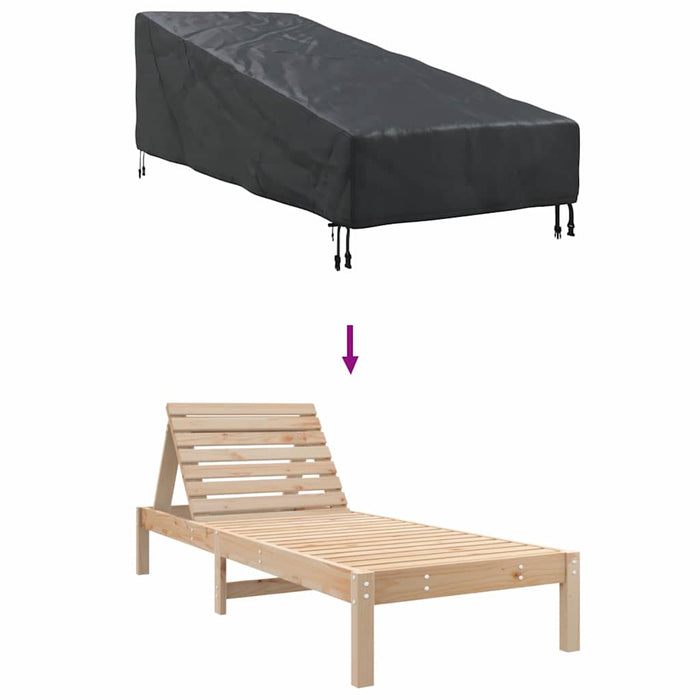Husă pentru mobilier de exterior 195 x 76 x 82 cm - WALTI WALTI
