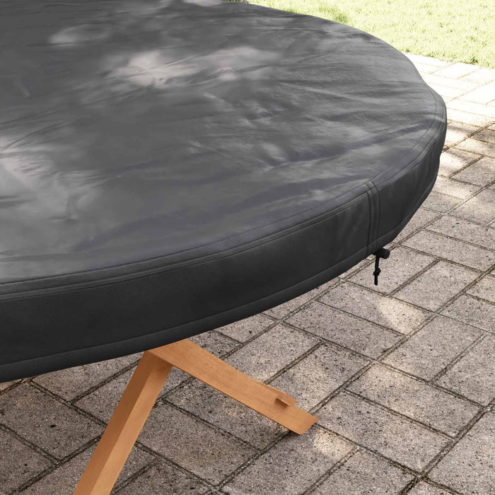 Husă pentru masă exterioară Negru 142 x 142 x 10 cm WALTI