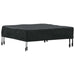 Copertă pentru masă Simplu Negru 72 x 72 x 15 cm țesătură - WALTI WALTI
