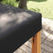 Copertă pentru masă Simplu Negru 102 x 102 x 15 cm țesătură - WALTI WALTI