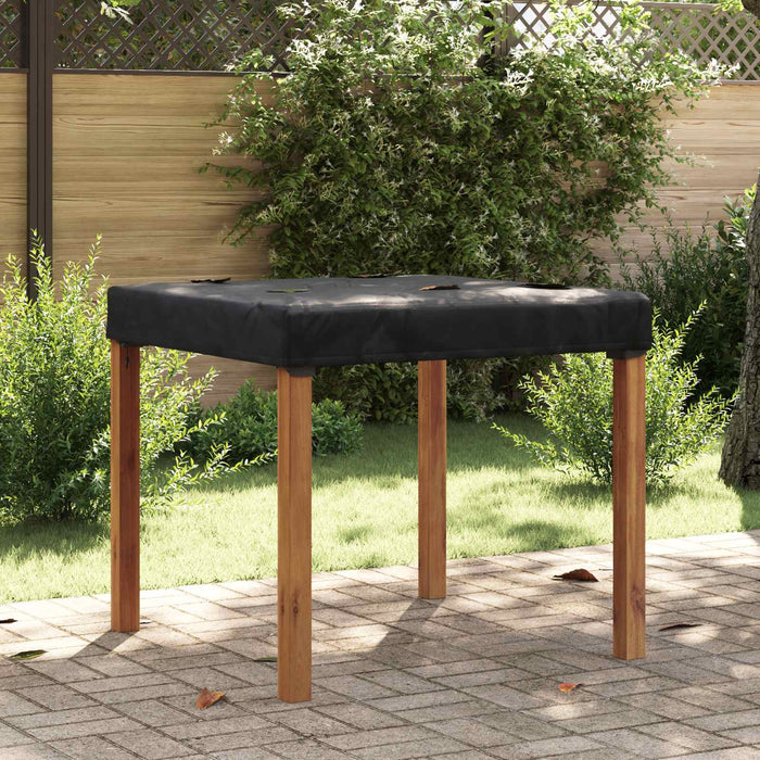 Copertă pentru masă Simplu Negru 112 x 112 x 15 cm țesătură - WALTI WALTI