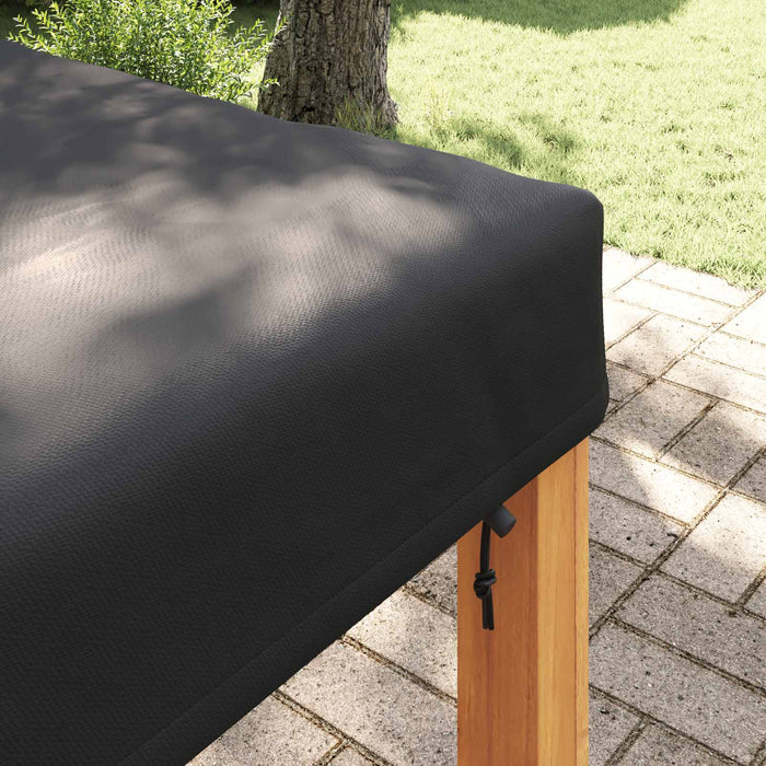 Copertă pentru masă Simplu Negru 112 x 112 x 15 cm țesătură - WALTI WALTI