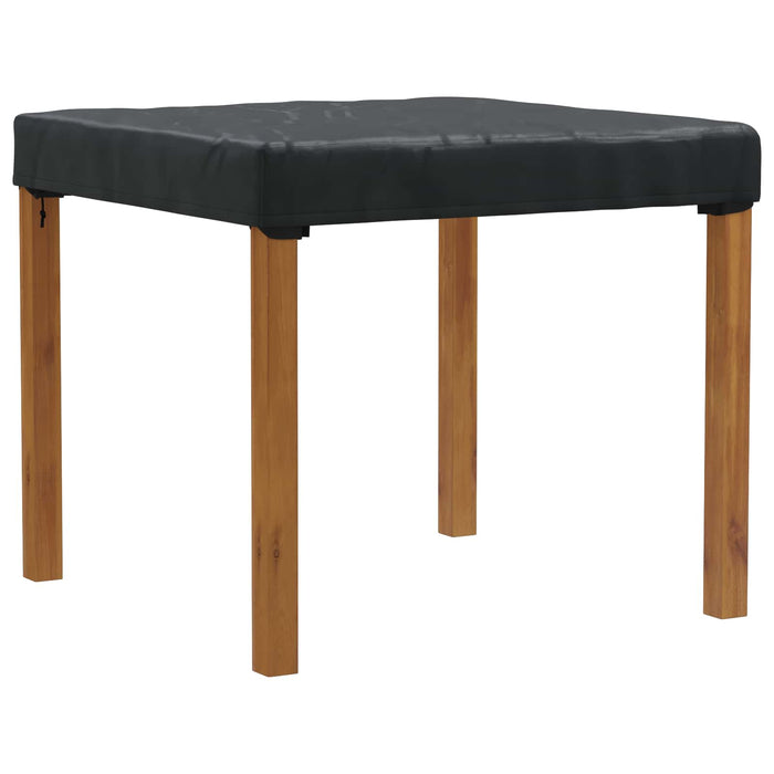 Copertă pentru masă Simplu Negru 112 x 112 x 15 cm țesătură - WALTI WALTI