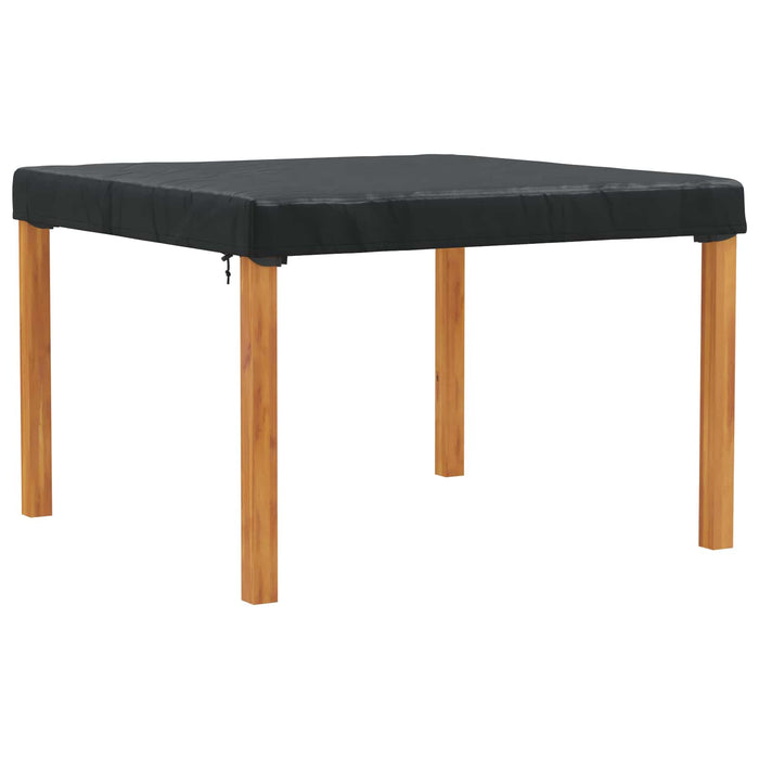 Copertă pentru masă Simplu Negru 122 x 122 x 15 cm țesătură - WALTI WALTI