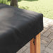 Copertă pentru masă Simplu Negru 122 x 122 x 15 cm țesătură - WALTI WALTI