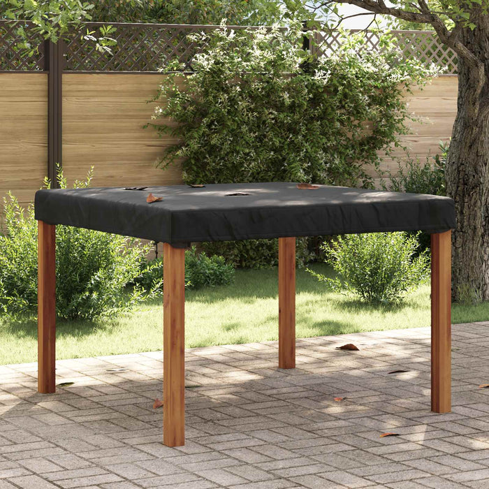 Copertă pentru masă Simplu Negru 122 x 122 x 15 cm țesătură - WALTI WALTI