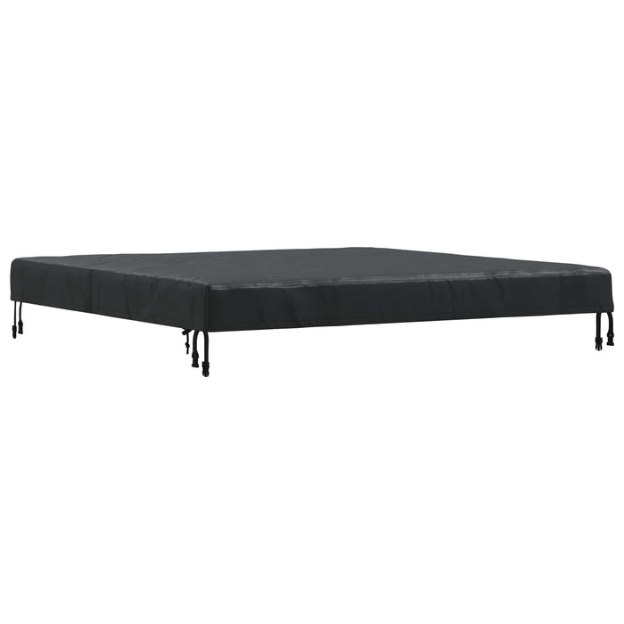 Copertă pentru masă Simplu Negru 142 x 142 x 15 cm țesătură - WALTI WALTI